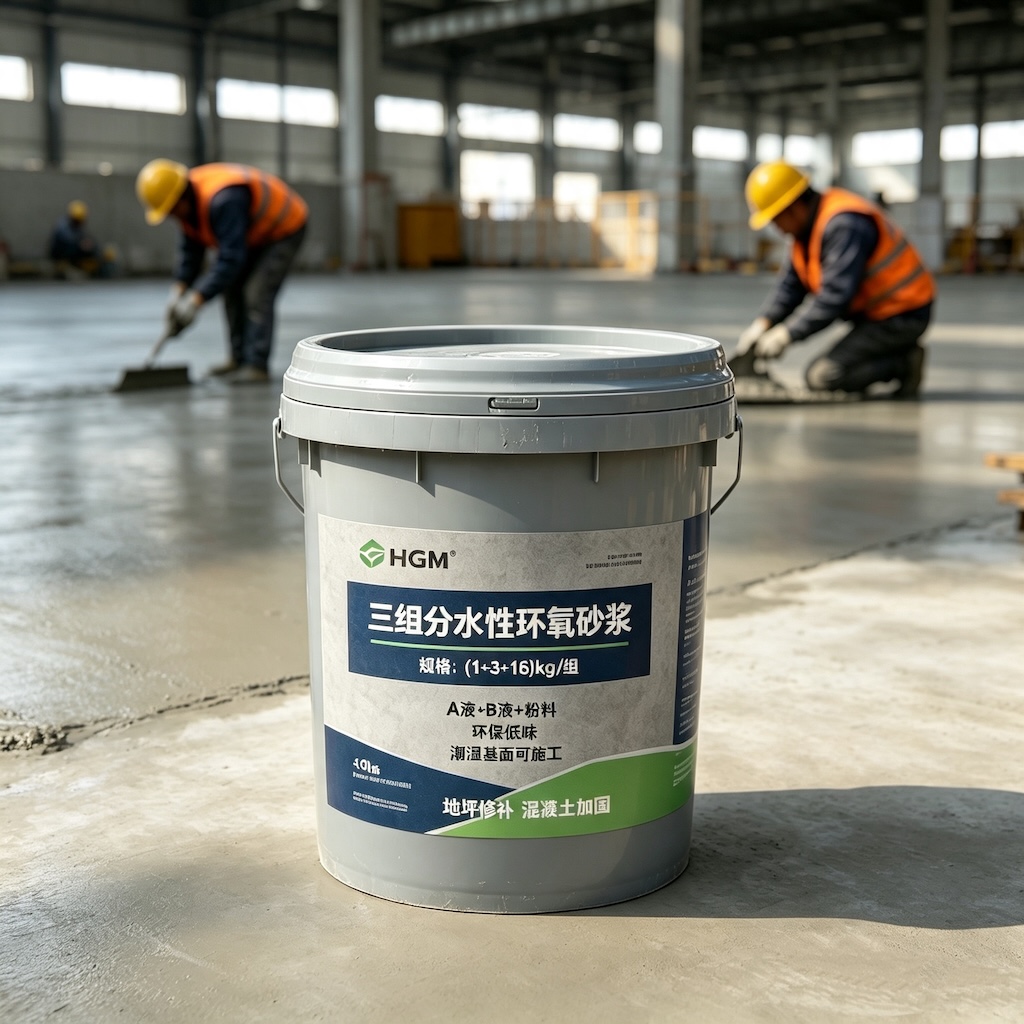 乐都三组份水性环氧砂浆